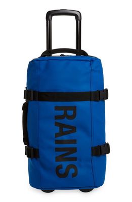 Rains Small Travel Waterproof Carry-On Luggage in Waves