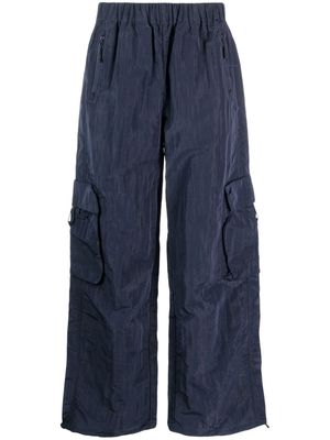 Rains straight-leg cargo trousers - Blue