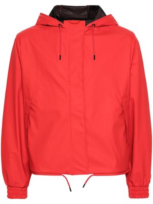 Rains String W hooded jacket - Red