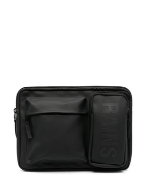 Rains Texel waterproof laptop bag - Black