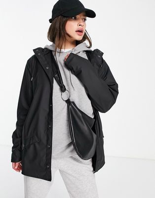 Rains unisex 12010 jacket in black - BLACK