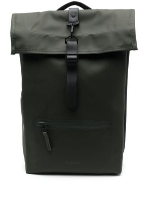 Rains W3 foldover-top backpack - Green
