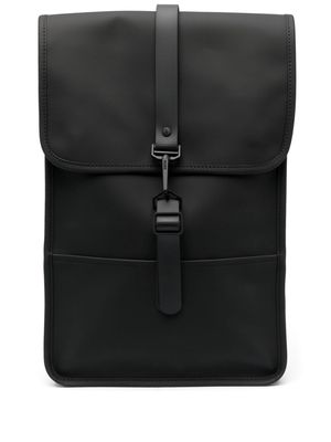 Rains waterproof carabiner-fastening backpack - Black