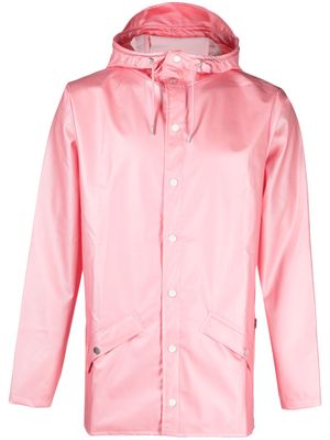 Rains waterproof hooded jacket - Pink
