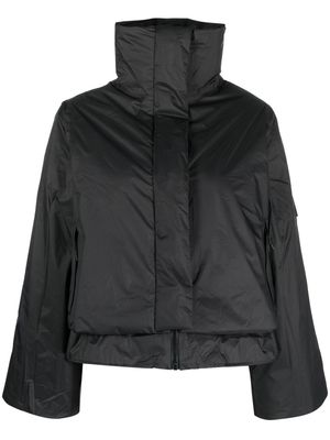 Rains wide sleeved puffer jacket - Black
