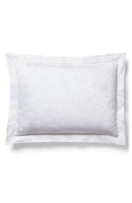 Ralph Lauren Bethany Jacquard Organic Cotton Pillow Sham in Studio White