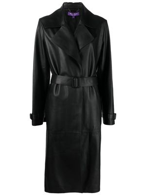 Ralph Lauren Collection Ainsley belted trench coat - Black