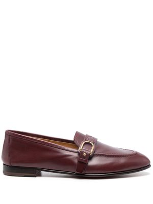 Ralph Lauren Collection Audrey leather loafers - Red