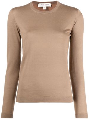 Ralph Lauren Collection cashmere long-sleeve sweater - Brown