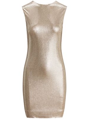 Ralph Lauren Collection Donelle crystal-embellished minidress - Gold