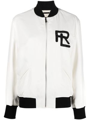 Ralph Lauren Collection Emory logo-patch variety jacket - White