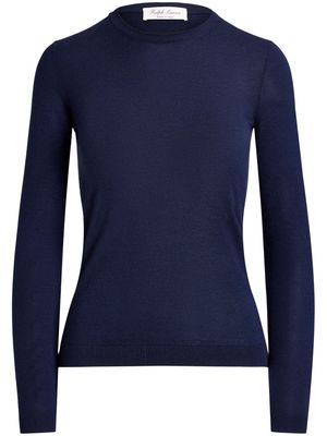 Ralph Lauren Collection fine-knit cashmere jumper - Blue