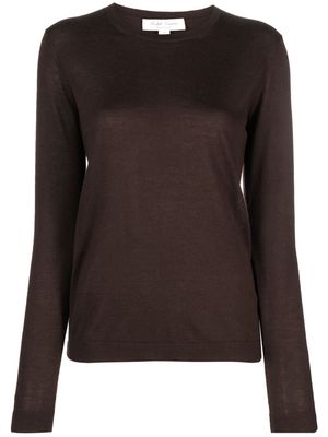 Ralph Lauren Collection fine-knit crew-neck cashmere jumper - Brown