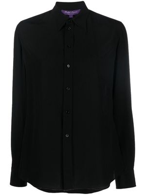 Ralph Lauren Collection front button-fastening shirt - Black
