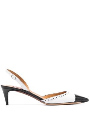 Ralph Lauren Collection Garland 65mm leather pumps - Black