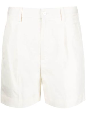 Ralph Lauren Collection high-rise gathered shorts - White