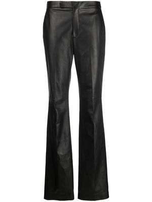 Ralph Lauren Collection high-rise straight-leg trousers - Black