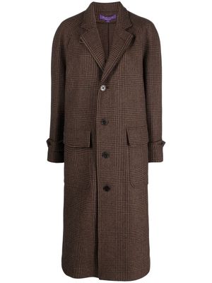 Ralph Lauren Collection Karima check coat - Brown