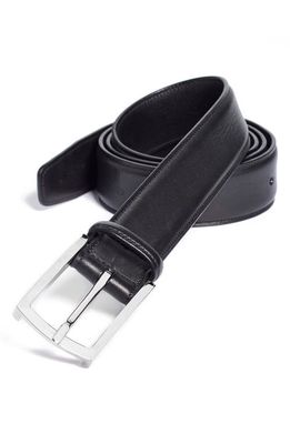 Ralph Lauren Collection Leather Belt in Black