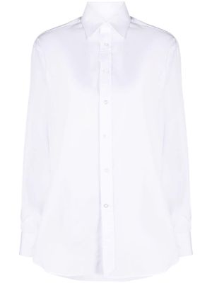 Ralph Lauren Collection long-sleeve cotton shirt - White