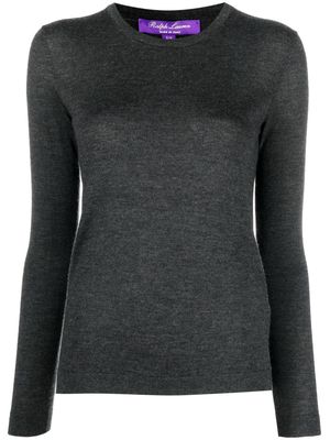 Ralph Lauren Collection LS cashmere crew-neck jumper - Grey