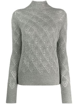 Ralph Lauren Collection open-knit cashmere jumper - Grey