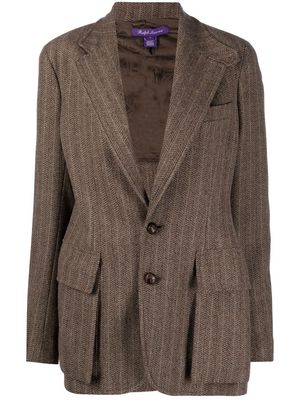 Ralph Lauren Collection Preston Herringbone jacket - Brown