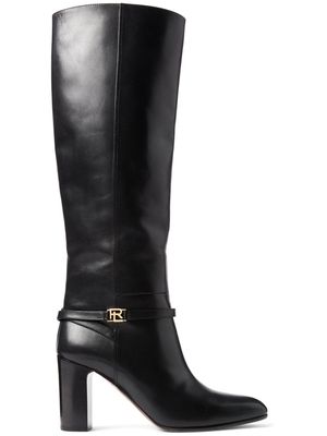 Ralph Lauren Collection Raygan 75mm pointed-toe boots - Black