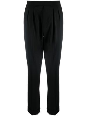 Ralph Lauren Collection Seina pleat-detail trousers - Black