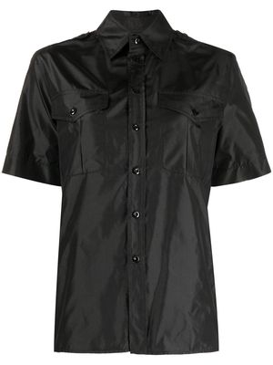 Ralph Lauren Collection short sleeves silk shirt - Black