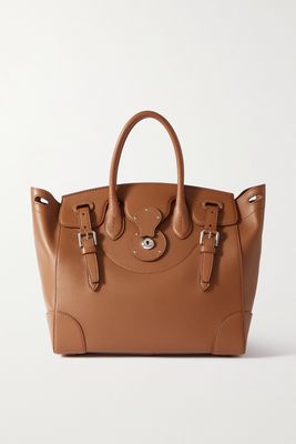 Ralph Lauren Collection - Soft Ricky Leather Tote - Brown