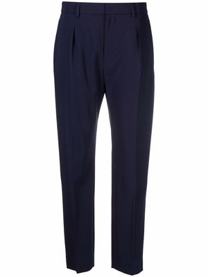 Ralph Lauren Collection tapered-leg wool trousers - Blue