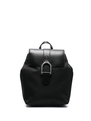 Ralph Lauren Collection Wellington leather backpack - Black