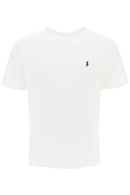 Ralph Lauren Custom Fit T-shirt With Logo Embroidery