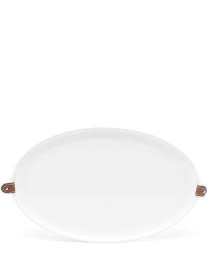 Ralph Lauren Home Wyatt oval-body tray - White
