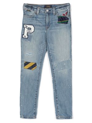 Ralph Lauren Kids Astor slim-fit jeans - Blue
