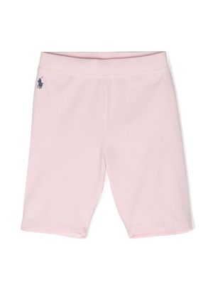 Ralph Lauren Kids cotton-blend bike shorts - Pink