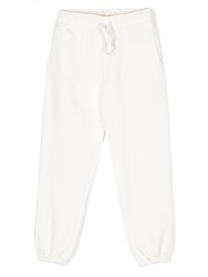 Ralph Lauren Kids drawstring waistband track pants - White