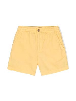 Ralph Lauren Kids elasticated-waist mid-length shorts - Yellow