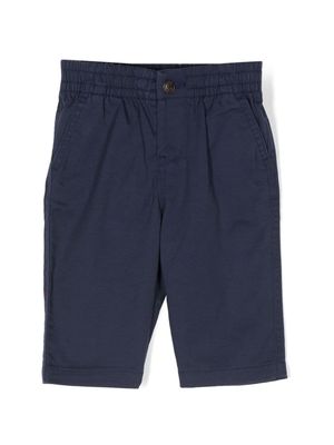 Ralph Lauren Kids logo-embroidered bermuda shorts - Blue