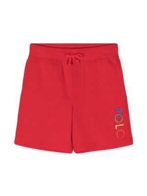 Ralph Lauren Kids logo-embroidered drawstring shorts