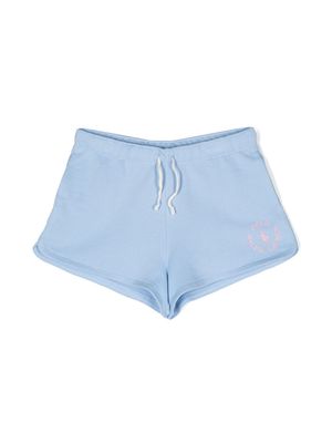 Ralph Lauren Kids logo-print cotton-blend shorts - Blue