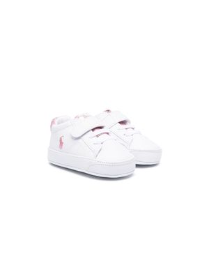 Ralph Lauren Kids logo-print low-top sneakers - White
