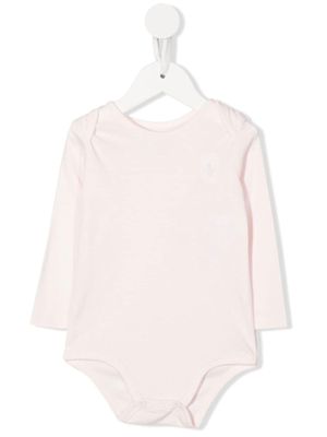 Ralph Lauren Kids long-sleeve cotton body - Pink