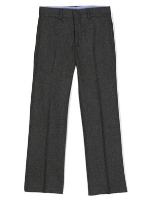 Ralph Lauren Kids mélange felted-wool trousers - Grey