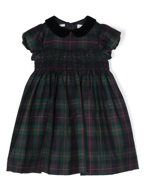 Ralph Lauren Kids plaid wool dress set - Green