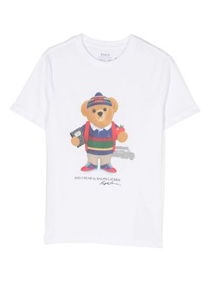 Ralph Lauren Kids Polo Bear crew-neck T-shirt - White