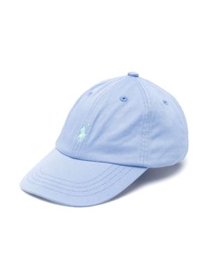 Ralph Lauren Kids Polo Pony cotton cap - Blue