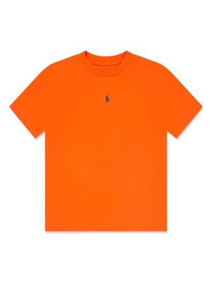 Ralph Lauren Kids Polo Pony cotton shirt - Orange