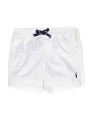 Ralph Lauren Kids Polo Pony cotton shorts - White